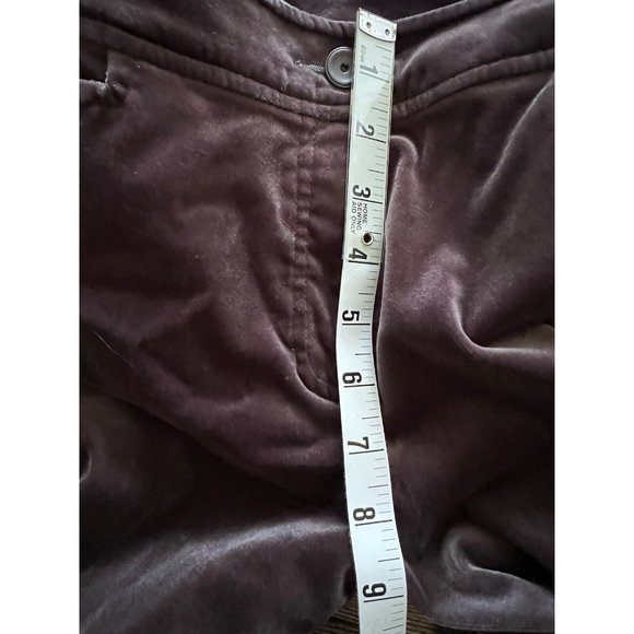 EILEEN FISHER Brown Velvet Pants Size XS - Picture 10 of 11